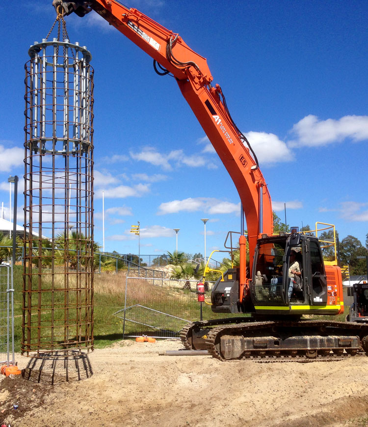 Auger Drilling Contractor in Perth for Hire & Foundation Works