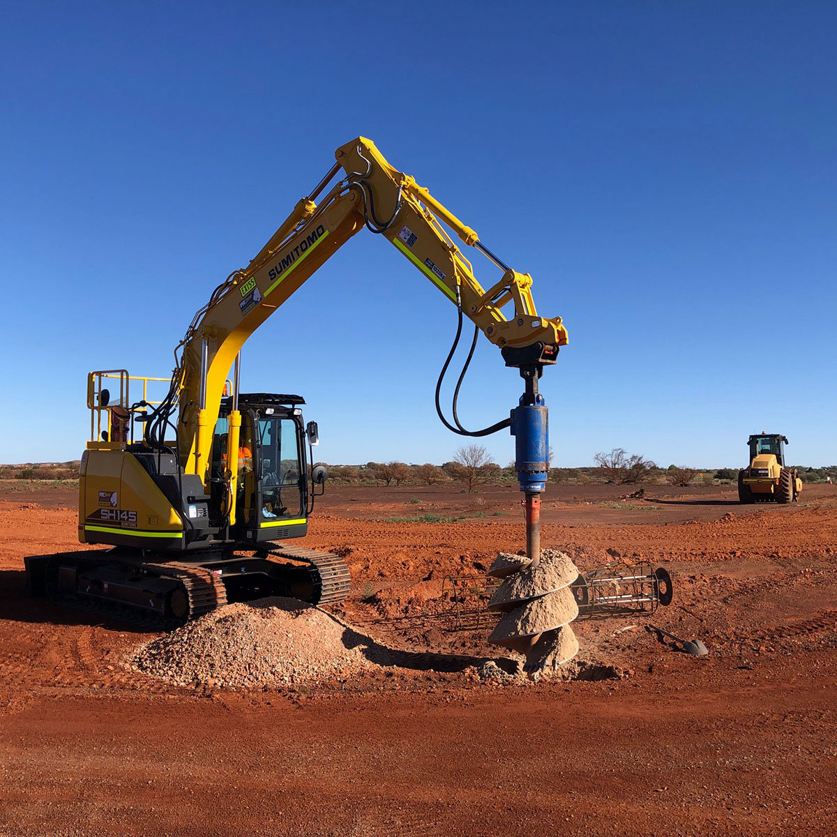 Remote Western Australia WA Auger Pile Foundation Drilling Contractor Perth