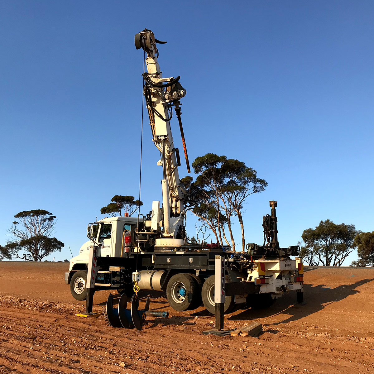 Auger Drilling Pile Foundation Drilling Perth Australia